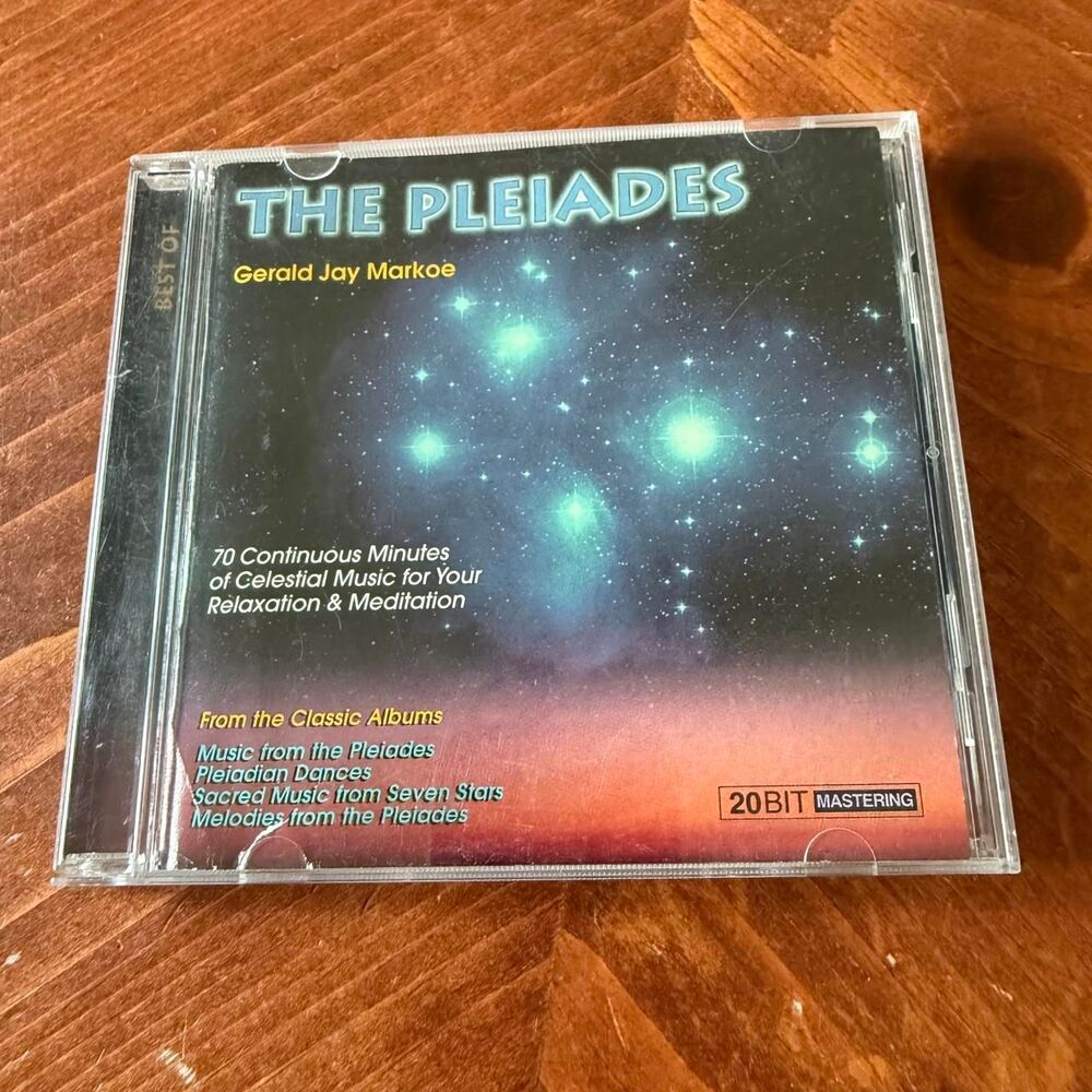 Astromusic CD Purple Gerald Jay Markoe Best of Pleiades Ambient Music Media
